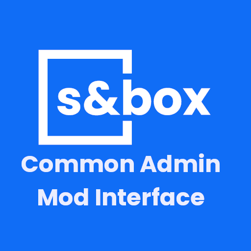 Common Admin Mod Interface